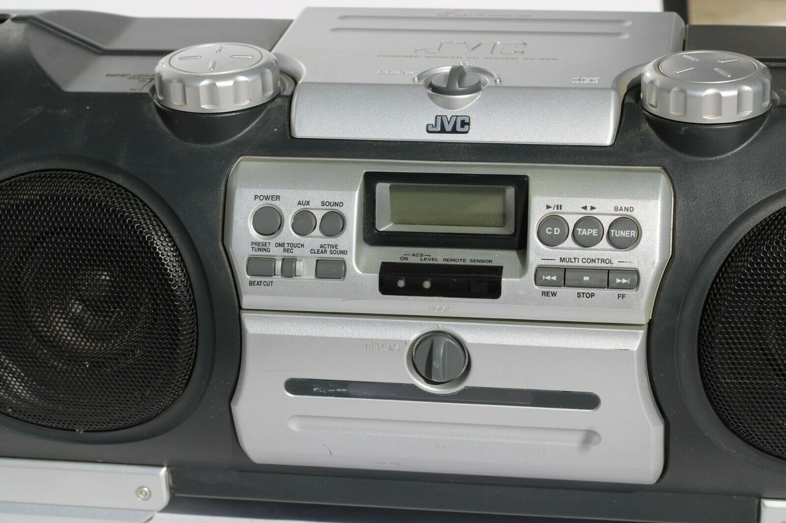 JVC Kaboom Series RVB99BK Boombox CD RVB99BK