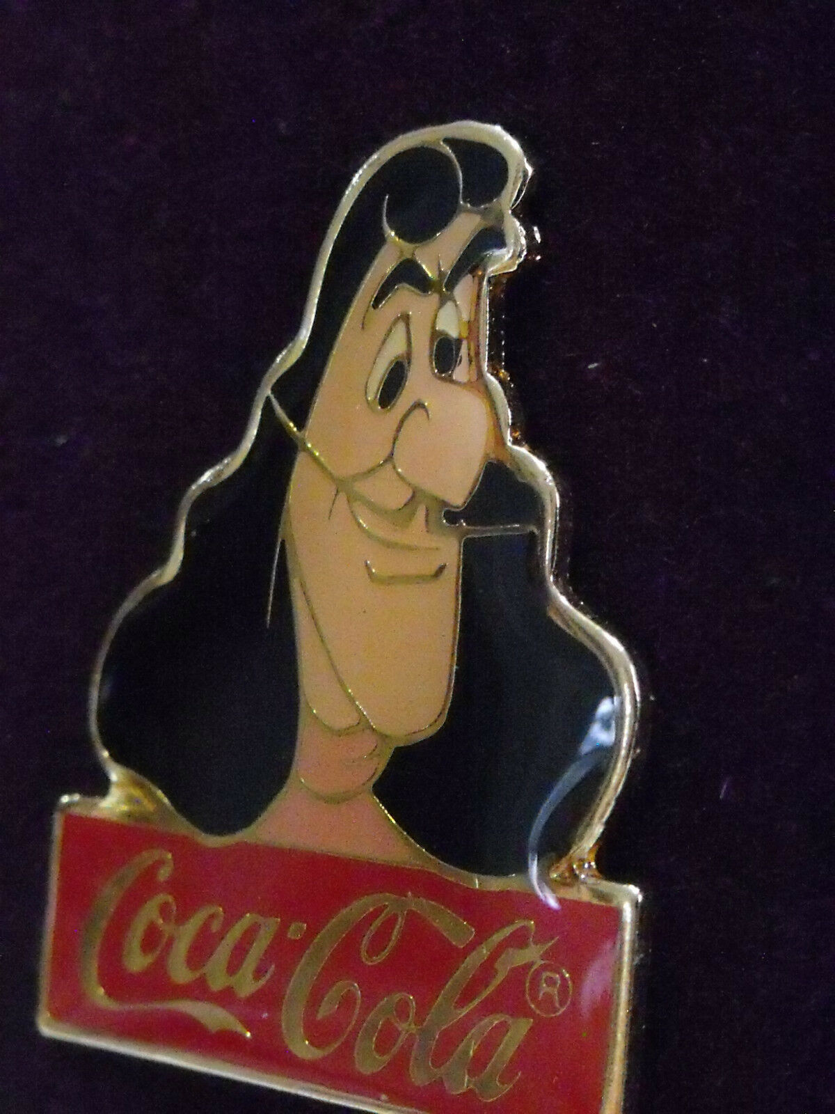 1986 Disney Coke 15th Coca Cola Pirate Captain Hook Peter Pan LE 1000 Rare