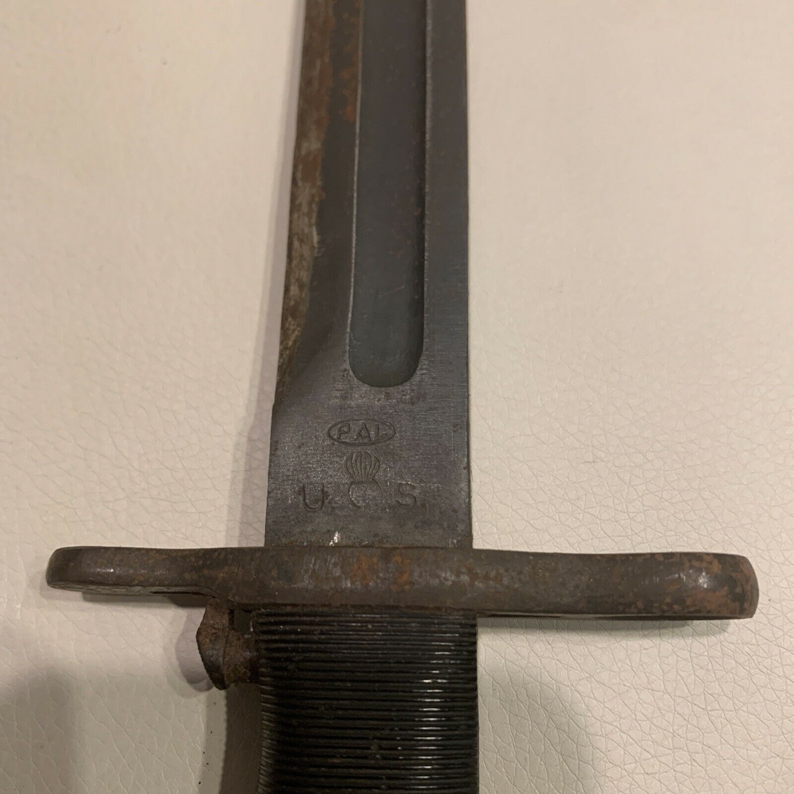 M1 GARAND BAYONET (ENS) WITH E-US BURSTING BOMB SCABBARD